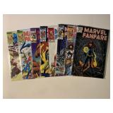 8 MARVEL COMICS MARVEL FANFARE #10-17
