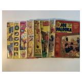 7 ASSORTED HARVEY COMICS & 1 DELL SEE DESC.