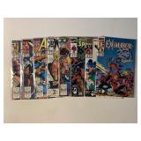 8 ASSORTED MARVEL COMICS SEE DESC.