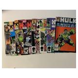 8 MARVEL COMICS THE INCREDIBLE HULK SEE DESC.