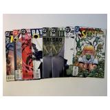 8 ASSORTED DC COMICS SEE DESC.