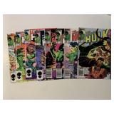 8 MARVEL COMICS THE INCREDIBLE HULK #301, 310-316