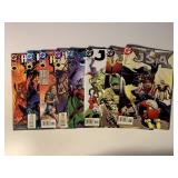 8 ASSORTED DC COMICS SEE DESC.