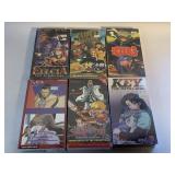 6 ASSORTED VHS MOVIES SEALED SEE DESC.
