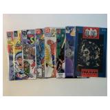 8 ASSORTED DC COMICS SEE DESC.