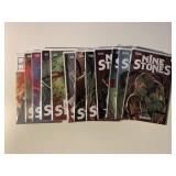 12 BEHEMOTH COMICS NINE STONES & QUAD SEE DESC.