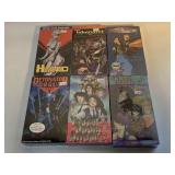 6 ASSORTED VHS MOVIES SEALED SEE DESC.