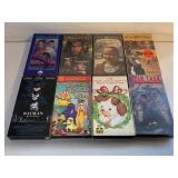8 ASSORTED VHS MOVIES SEALED & UNSEALED SEE DESC.