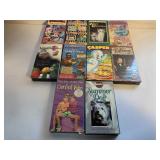 10 ASSORTED VHS MOVIES UNSEALED SEE DESC.