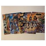 6 AVATAR & 2 MAXIMUM PRESS & 2 ENJET COMICS