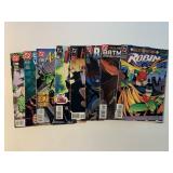 8 ASSORTED DC COMICS SEE DESC.