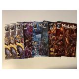 8 ASSORTED DW COMICS SEE DESC.