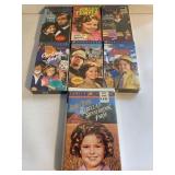 7 SHIRLEY TEMPLE VHS MOVIES SEALED SEE DESC.