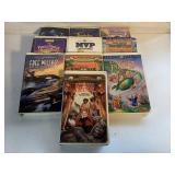 10 ASSORTED VHS MOVIES UNSEALED SEE DESC CLAM CASE