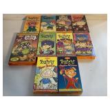 10 RUGRATS VHS MOVIES UNSEALED SEE DESC.