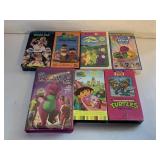 7 ASSORTED VHS MOVIES UNSEALED SEE DESC.