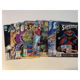 8 ASSORTED DC COMICS SEE DESC.