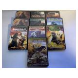 10 ASSORTED UNSEALED DVD