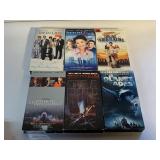 6 ASSORTED VHS MOVIES UNSEALED SEE DESC.