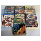 10 ASSORTED DVD