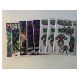 8 MARVEL COMICS HULK SEE DESC.