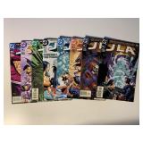 8 DC COMICS JUSTICE LEAGUE OF AMERICA SEE DESC.