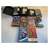 10 ASSORTED VHS MOVIES UNSEALED SEE DESC.