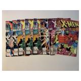 8 MARVEL COMICS THE UNCANNY X-MEN SEE DESC.