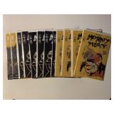 12 IMAGE COMICS MONKEY MEAT 4/#1, 6/#2, 2/#3