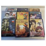 9 ASSORTED DVD
