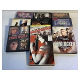 10 ASSORTED UNSEALED DVD