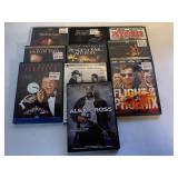 10 ASSORTED UNSEALED DVD