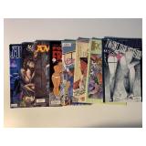 8 ASSORTED EROS ADULT READ COMICS SEE DESC.