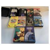 10 ASSORTED VHS MOVIES UNSEALED SEE DESC.
