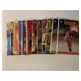 10 ASSORTED BLACK CARAVAN & 2 STONE BOT COMICS