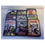 10 ASSORTED UNSEALED DVD