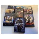 10 ASSORTED UNSEALED DVD