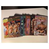 8 ASSORTED GRAPHIC NOVELS SEE DESC.