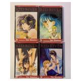 4 ANIME VIZ GRAPHIC NOVELS SEE DESC. ADULT READ