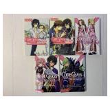 5 ANIME BANDAI GRAPHIC NOVELS SEE DESC.