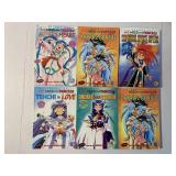 6 ANIME VIZ GRAPHIC NOVELS SEE DESC.