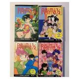 4 ANIME VIZ GRAPHIC NOVELS SEE DESC.