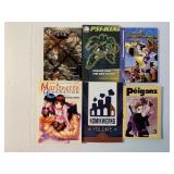 6 ASSORTED ANIME MANGA  GRAPHIC NOVELS SEE DESC.