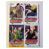 4 VIZ ANIME MANGA GRAPHIC NOVELS BORUTO #8-11