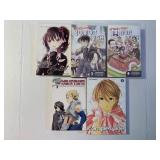 5 KODANSHA ANIME MANGA GRAPHIC NOVELS SEE DESC.