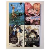 4 ASSORTED SEVEN SEAS ANIME MANGA GRAPHIC NOVELS