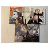 5 VIZ ANIME MANGA GRAPHIC NOVELS SEE DESC.