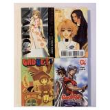 4 ASSORTED ADV ANIME MANGA GRAPHIC NOVELS SEE DESC