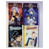 4 ANIME MANGA TOKYOPOP GRAPHIC NOVELS SEE DESC.