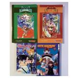 4 ANIME MANGA TOKYOPOP GRAPHIC NOVELS SEE DESC.